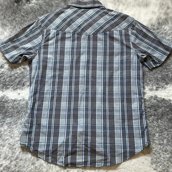 🔥4/$20 Tony  Hawk Plaid Short Sleeve Button Down - Picture 9 of 10